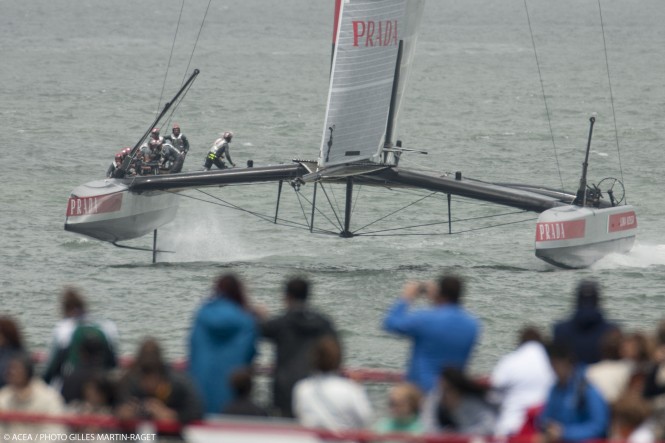 Louis Vuitton Cup 2013: Third point for Luna Rossa Challenge