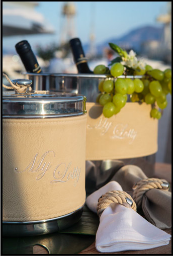 Luxury sailing yacht MY LOTTY - lovely details Luxury sailing yacht MY LOTTY - lovely details