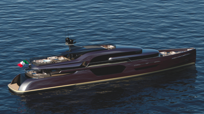 Admiral Tecnomar presents first Superyacht in the ENVY yacht series developed with Vripack