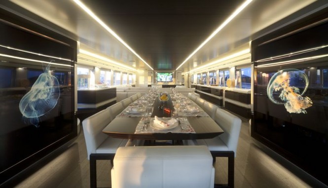 Luxury yacht Keyla - Dining Luxury yacht Keyla - Dining