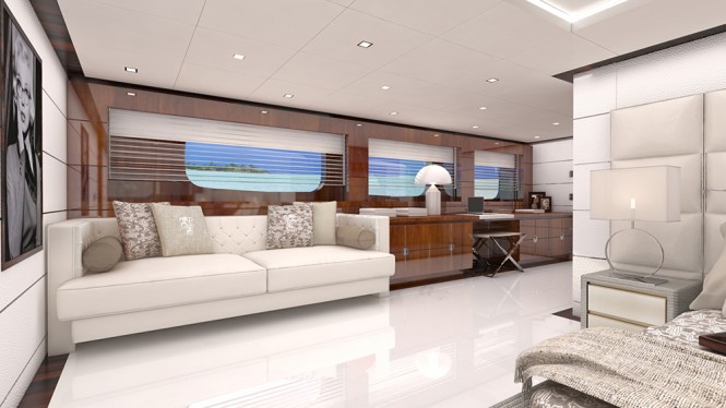 Luxury yacht Nameless - Owners Cabin Luxury yacht Nameless - Owners Cabin