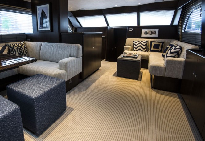 Luxury yacht Strathearn - Saloon Luxury yacht Strathearn - Saloon