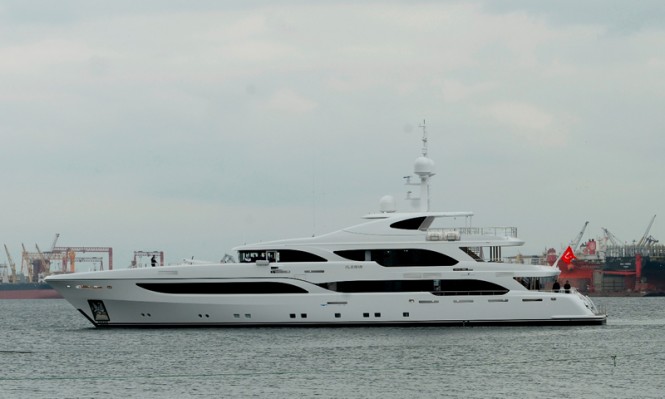 Proteksan Turquoise delivers 50m luxury yacht ILERIA