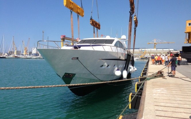 New Azul 31 motor yacht SPECIAL K launched by Whyko