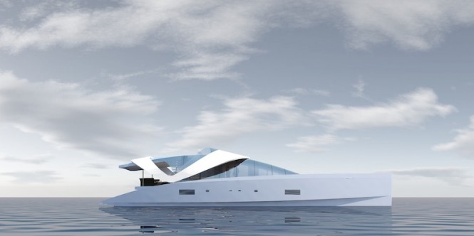 Oxygène Yachts’ Power Catamaran AIR 77 at the 2013 Cannes Boat Show
