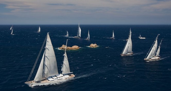 Perini Navi Yachts getting ready for the Perini Navi Cup 2013