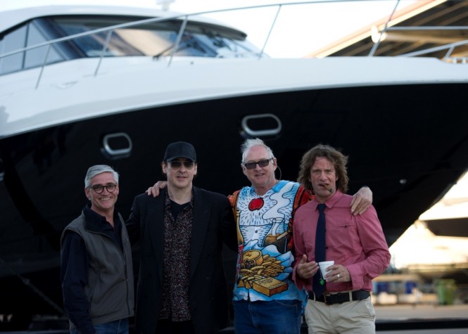Australia’s yacht builder Riviera hosted Hollywood film stars