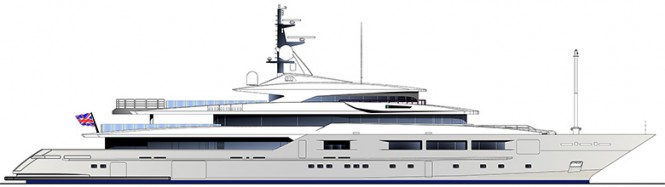 Tankoa Yachts to present new 72m mega yacht S72 at Monaco Yacht Show 2013