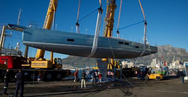 Sailing yacht Feelin Good at launch Sailing yacht Feelin Good at launch