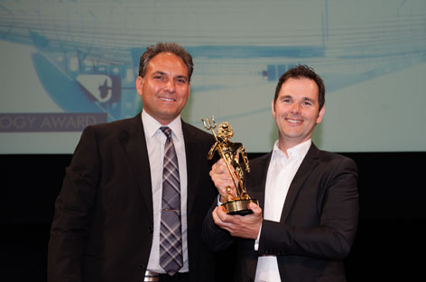 Holland Jachtbouw receive ShowBoats Design Award 2013 for RAINBOW Yacht’s Hybrid Power and Propulsion System