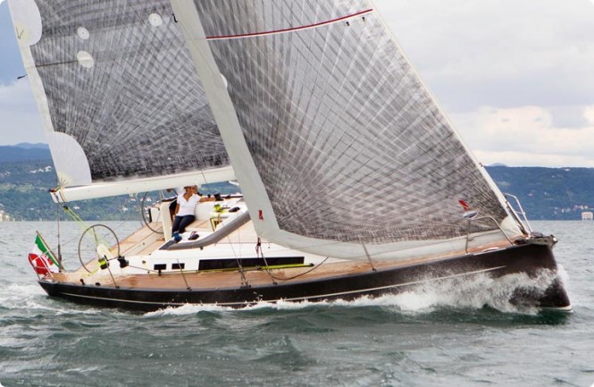 Photos of newly launched Solaris 72 Classic Yacht KARMA in the Adriatic