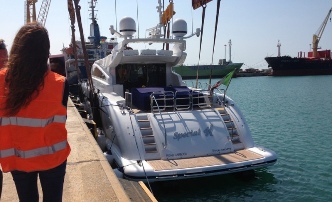Special K Yacht - aft view Special K Yacht - aft view