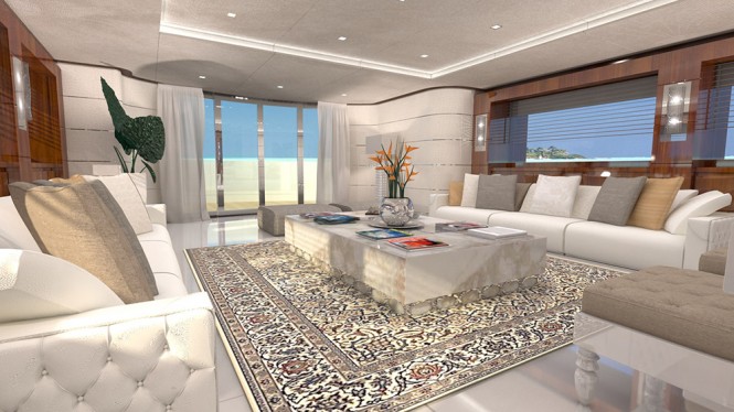 Superyacht Nameless - Skylounge Superyacht Nameless - Skylounge