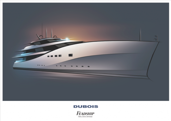Superyacht P0513 concept by Dubois Naval Architects Superyacht P0513 concept by Dubois Naval Architects