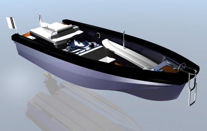 TS56 superyacht tender by Tender Shipyard