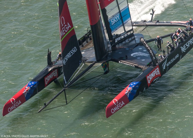 First point for Emirates Team New Zealand in Louis Vuitton Cup