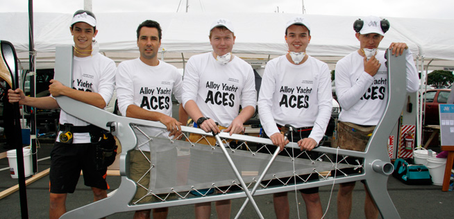 Alloy Yachts apprentices to attend the Trans-Tasman Boat Building Challenge