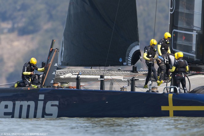 34th America's Cup - Artemis Racing AC72 #2 first Sail 34th America's Cup - Artemis Racing AC72 #2 first Sail