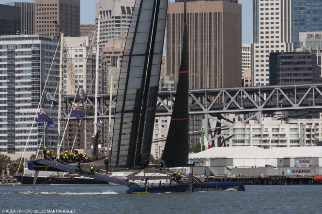 34th America's Cup - Artemis Racing AC72 #2 first Sail 34th America's Cup - Artemis Racing AC72 #2 first Sail