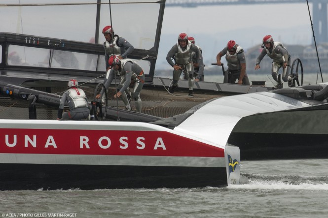 Louis Vuitton Cup 2013: Fourth point for Luna Rossa Challenge