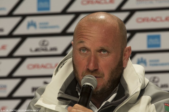 34th America's Cup - Louis Vuitton Cup - Race Day 13 - End of Round Robin press conference - Max Sirena (Luna Rossa) 34th America's Cup - Louis Vuitton Cup - Race Day 13 - End of Round Robin press conference - Max Sirena (Luna Rossa)