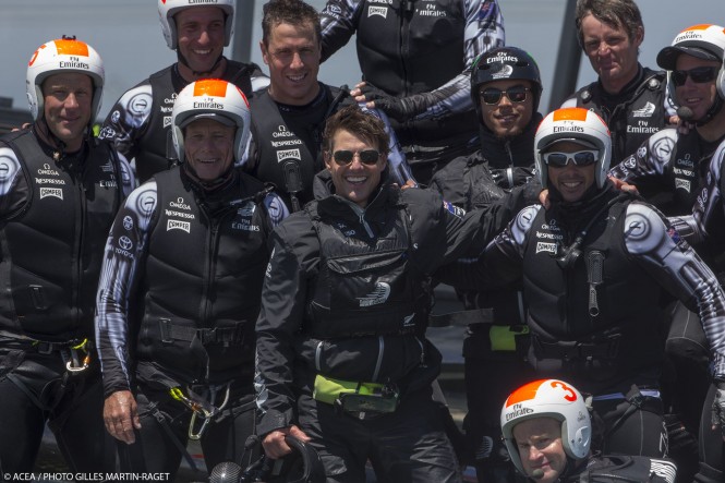 34th America's Cup - Louis Vuitton Cup - Race Day 13 - Emirates Team New Zealand vs Luna Rossa - Tom Cruise, Emirates Team New Zeland guest 34th America's Cup - Louis Vuitton Cup - Race Day 13 - Emirates Team New Zealand vs Luna Rossa - Tom Cruise, Emirates Team New Zeland guest