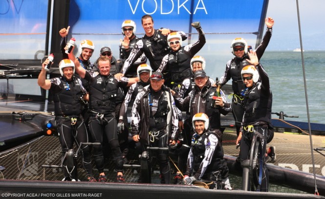 Second consecutive Louis Vuitton Cup won by Emirates Team New Zealand