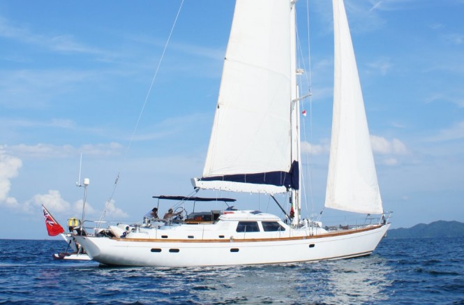 Sailing yacht GOLDEN OPUS created by Ron Holland