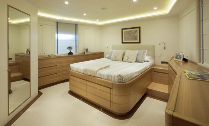 CdM superyacht Stella di Mare - Cabin