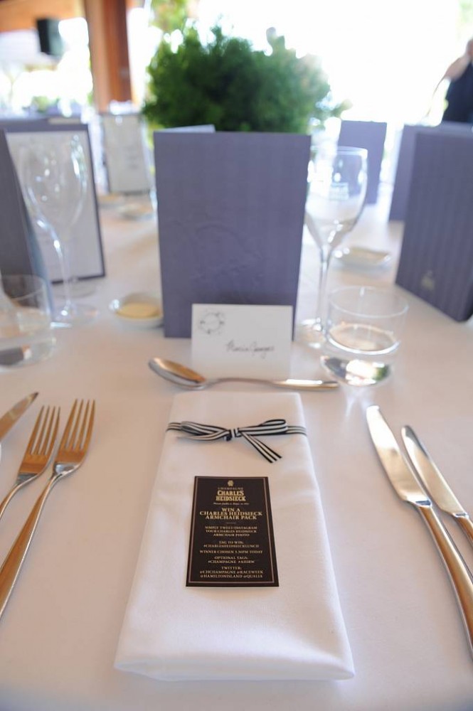 The inaugural Charles Heidsieck Lunch at Audi Hamilton Island Race Week 2013