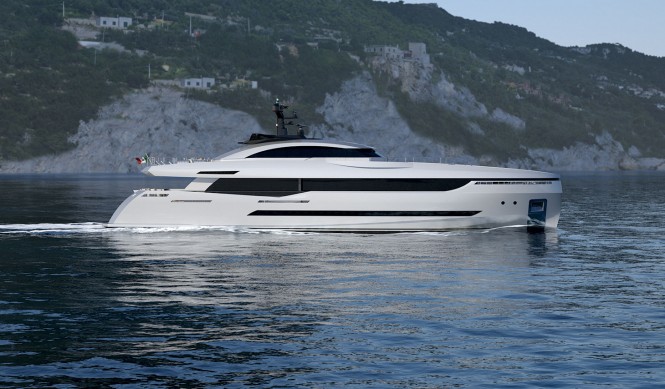 Columbus 40m Sport Hybrid Yacht to make debut at MYS 2013