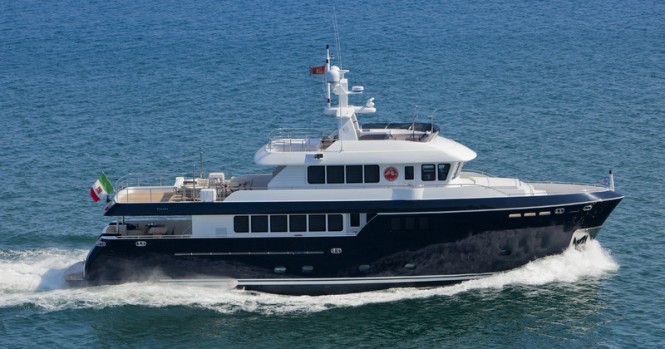 Cantiere delle Marche to present Darwin Class 96 Yacht STELLA DI MARE at Cannes Boat Show 2013