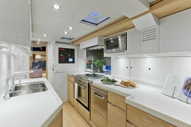 Feelin Good superyacht - galley Feelin Good superyacht - galley