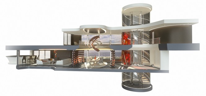 Illusion Yacht Concept - Interior Illusion Yacht Concept - Interior