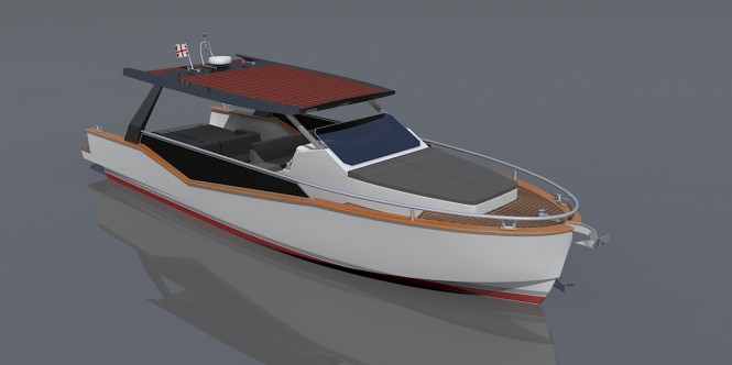 Cantiere Savona introduces LUXI33 superyacht tender design