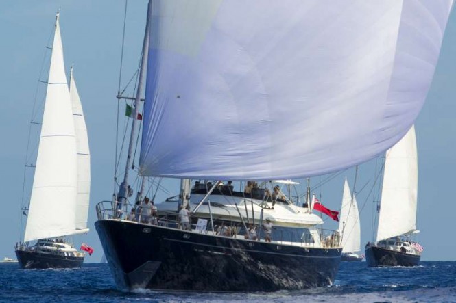 Luxury sailing yacht Silencio at Perini Navi Cup 2013 - Image credit to Perini Navi Luxury sailing yacht Silencio at Perini Navi Cup 2013 - Image credit to Perini Navi