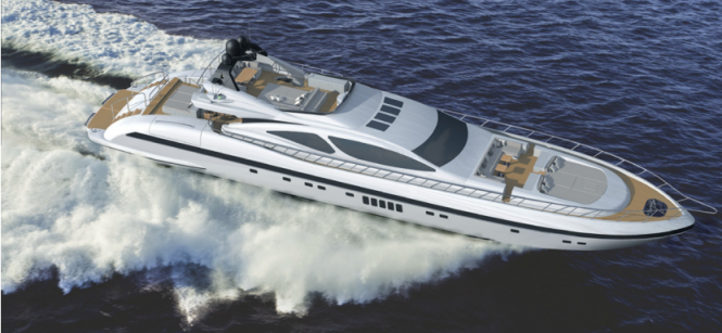 New Maxi Open Mangusta 132 yacht by Overmarine Group