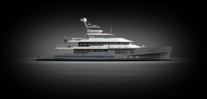 McMullen & Wing’s new designs for 50m project BIG STAR Yacht
