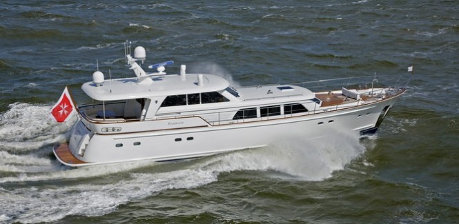 New Mulder Shipyard working on refit of Mulder 73 Wheelhouse motor yacht GLORIA