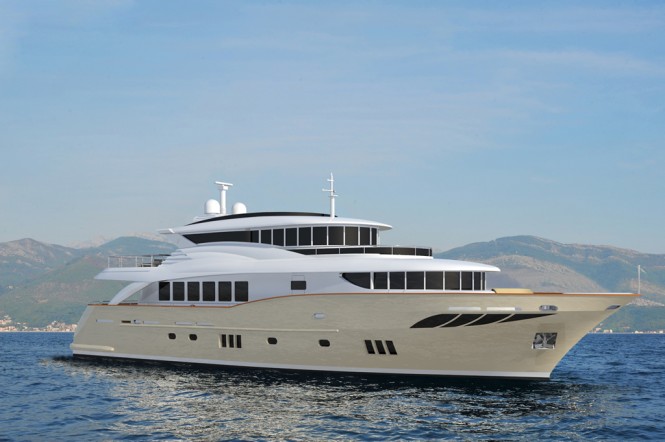 New 30m motor yacht Navetta 30 in build at Filippetti Yacht