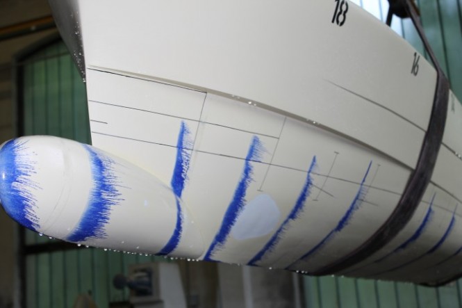 Successful tank test for Wider 150 Yacht