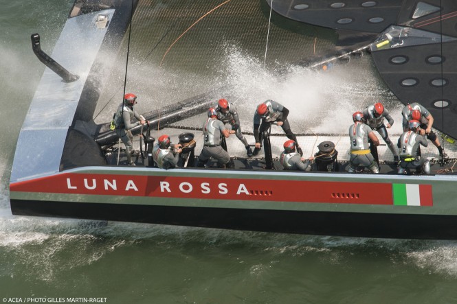 Just one more win for Luna Rossa to advance to Louis Vuitton Cup Final