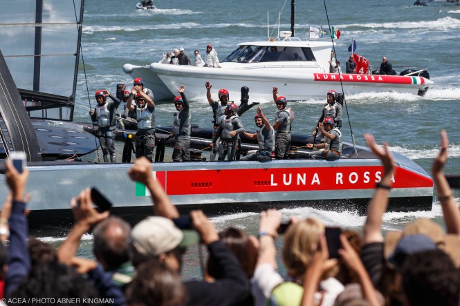 Louis Vuitton Cup Final: Luna Rossa Challenge against Emirates Team New Zealand