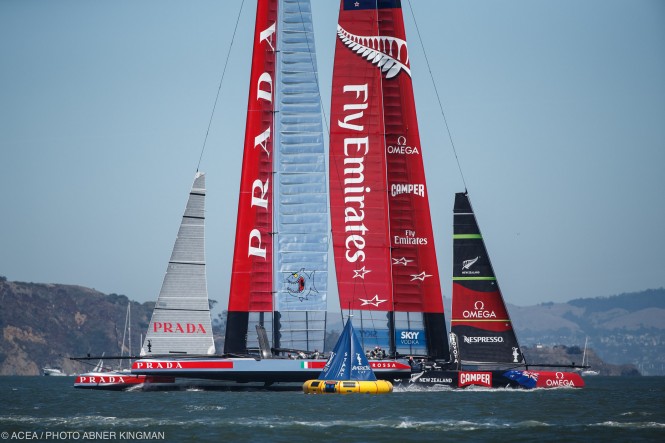 Louis Vuitton Cup Finals Race 7; ETNZ vs Luna Rossa