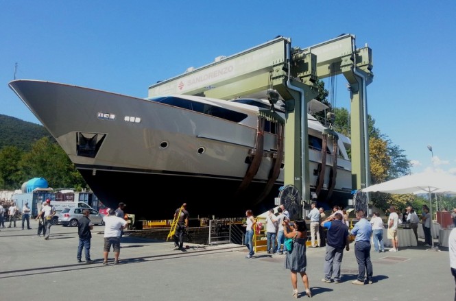 Luxury motor yacht MINU – 20th SD92 superyacht launched by Sanlorenzo