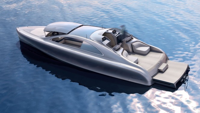 Final design and specification of ARROW460-Granturismo Yacht Concept unveiled at MYS
