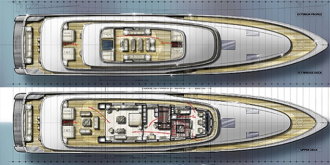 B165 Yacht Concept - Decks B165 Yacht Concept - Decks