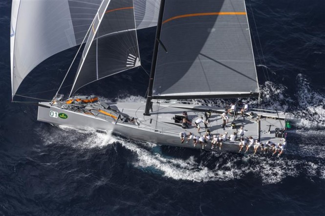 Brand new luxury yacht Alegre in full action
