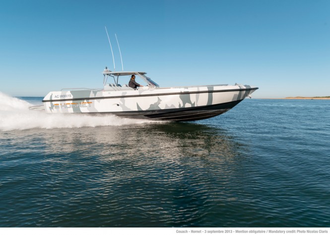 Successful initial sea trials for Couach Hornet 1300 superyacht tender