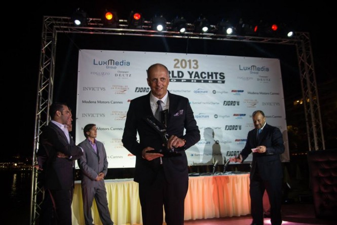 Entrepreneur of the Year Award for Sunreef Yachts President at World Yacht Trophies 2013